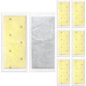 8 Pcs PureAir PK-2 Refill Filter Replacement for Frigidaire Produce Keeper Plus FRPAPK2RF Compatible with CrispSeal Plus Gallery Models GRMG2272BF, GRMG2272BF, GRMC2273BD, GRMC2273CF02