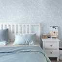 Heroad Boho Peel and Stick Wallpaper Blue Floral Contact Paper Modern Removable Self-Adhesive Wallpaper for Bedroom Living Room Cabinets Decoration Thicken Vinyl Roll Renter Friendly 17.3" x 197"