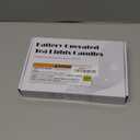 Homemory 24Pcs Flickering Flameless Candle Battery Operated, 200+Hours Fake Electric LED Tea Lights for Votive, Centerpiece Table Decorations, Wedding, Aniversary, Halloween, Christmas (Warm White Glow  White Body)