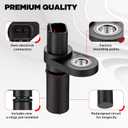 BDFHYK PC643 907-722 2PCS Cam Camshaft Position Sensor for Lincoln, for Mercury, for Mazda, for Jaguar - E-150, E-250, E-350, E-450, Expedition, Crown Victoria, Aviator, Mark, Tribute