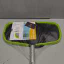 EcoNour Large 17.5" Swimming Pool Net | Heavy Duty Pool Leaf Catcher for Pool Cleaning | Reinforced Double Layer Leaf Skimmer Net for in and Above Ground Pools | Leaf Rake Net for Pond