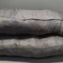 Bedsure Washable Dog Beds Large Sized Dog - 3 Inch Thicken Up to 80lbs Pet Mat Pillows with Removable Washable Cover, Grey