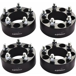 GAsupply 5x4.5 Wheel Spacers 2 inch, 4pcs 5x114.3 Wheel Spacers 50mm Thick 82.5mm Hub Bore 1/2-20 Studs, Compatible with Ford Explorer Mustang Falcon Ranger and More.