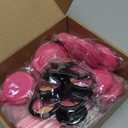 12 Sets Kids Makeup Kit for Girls, Kids Spa Party Supplies for Girls, Sleepover Makeup Cosmetic Set Birthday Party Favors Toddler Girl(Rose Red)