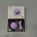 Xmenha Over The Ear Earbuds Open Ear Buds Headphones Over Ear Air Bone Conduction Earbuds Earphones Bone Conducting Air Bone Conduction Headphones Bluetooth Over-Ear Purple