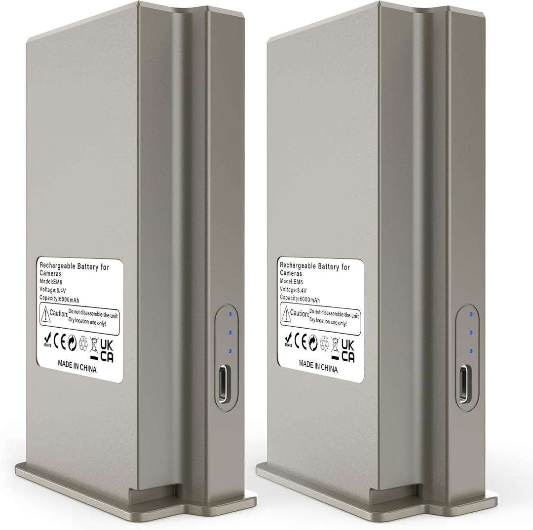 Trail Camera Rechargeable Lithium Battery, 2 Packs Lipo Lithium Hunting Battery for Tactacam Cellular Trail Cameras Pro 3.0, X Gen 2.0, X Gen 3.0, X, X Pro, XB, SK