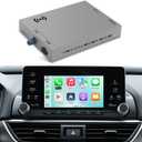Wireless CarPlay & Android Auto Receiver SmartBox for 7-inch Non-Touchscreen Honda Accord 10th Carplay Interface Retrofit kit Decoder, Support Android Auto, Mirror Link, Reverse Camera, USB Drive, SWC