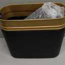 LALASTAR Automatic Bathroom Trash Can with Lid, Motion Sensor Bathroom Garbage Can for Toilet, Slim Smart Waste Basket for Kitchen, Living Room, 2.5 Gallon, Black (Black-1 Pack)