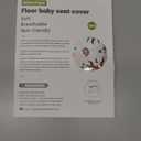 Seat Cover Compatible with Bumbo and Nuby Seat, Booster Seats Accessories, Soft Breathable Cover for Baby Girl Boy, Cover Only (Yellow)