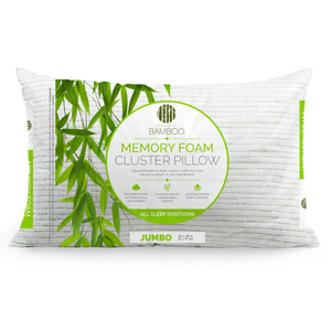 Essence of Bamboo Luxurious Memory Foam Bed Pillow 20"x28"