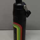 DLOCCOLD 24 OZ Water Bottle with Handle and Angled Spout Lid, Leakproof for Travel & Sports, Double Wall Insulated Stainless Steel Reusable Water Bottle, Wide Mouth QuickFill Design (Rainbow)