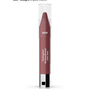 Neutrogena MoistureSmooth Color Stick for Lips, Moisturizing and Conditioning Lipstick with a Balm-Like Formula, Nourishing Shea Butter and Fruit Extracts, 100 Pink Nude, 011 oz Pack of 1