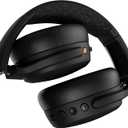 Skullcandy Crusher ANC 2 Wireless Over-Ear Bluetooth Headphones with Multi-Sensory Bass, Active Noise Cancelling, Up to 60 Hours Battery, Microphone for iPhone Android - True Black