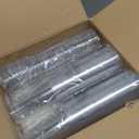 AOZITA 100 Pack - 16 oz Clear Plastic Cups with Lids and Straws, Food Safe Disposable Iced Coffee Cups for Cold Beverages, Smoothies, Iced Coffee, Leak-Proof, BPA-Free