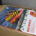 Airhead Mable Inflatable Towable Tube, 1-4 Rider Models, Dual Tow Points, Full Nylon Cover, EVA Foam Pads, Patented Speed Valve, Boat Tubes and Towables