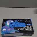 TitanFlex Nitrile Exam Gloves, Blue, 6-mil, Large, Box of 100, Heavy Duty Nitrile Gloves Disposable Latex Free, Powder Free, Medical Gloves, Cooking Gloves, Mechanic Gloves, Cleaning Gloves