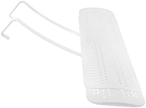 ABOOFAN Universal Ac Wind Deflector for Wall Mounted Air Conditioner Baffle | Plastic Material, Easy Installation, Protects from Direct Windproof Design, White Color, Simple Style