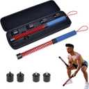 Ropeless Battle Rope, 2nd Generation Upgraded Version, Adjustable Weight, Portable Strength and Aerobic Trainer for Muscle Training Suitable for Athletes, Boxers, and Home Gyms to Burn