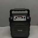 Karaoke Machine for Adults - Portable Bluetooth Karaoke Speaker with Two Wireless Microphones, PA System Speaker Supports TF Card/USB, AUX in, REC, Bass & Treble for Party/Meeting