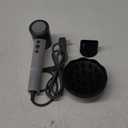 slopehill 110,000 RPM Professional Hair Dryer - 0.8lb Ultra-Lightweight, 2 Billion Ion Technology for 98% Frizz Reduction, AI Smart-Temp Control, Magnetic Attachments for All Hair Types (Dark Grey)