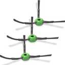Replacement Side Brushes for iRobot Roomba i & j & e Series i1+/i2+/i3+/i4+/i5+/i6+/i7+/i8+/j6+/j7+/j8+/e5/e6 Robot Vacuum Cleaners (Pack of 3)