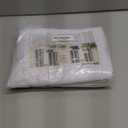 BGment 48 Inch Length Blackout Curtains - 38 x 48 inch Curtains Rod Pocket and Back Tab Thermal Insulated Room Darkening Curtains for Kitchen/Cafe Room, 2 Window Panels, Pure White