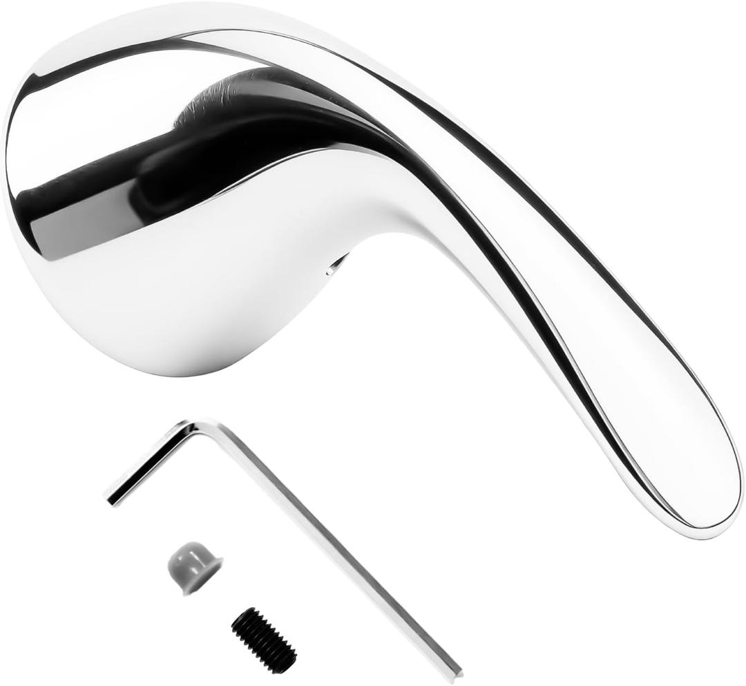 Shower Handle Replacement,Delta Shower Handlet,for Delta 13/14 Series Tub Faucet RP48717,Chrome