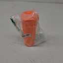 20 oz Cup with Horn - The Perfect Tumbler for Sports Fans - Reusable Water Bottle Ideal for Cheering at Game day, Tailgating, Celebration. (Orange)