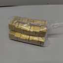 Ripeng 24 Pcs Gold Table Number Holders Wooden Place Card Holder Bulk Mini Hexagon Table Top Stand for Wedding Photo Menu Clips Display Office Banquet Birthday Party Restaurant