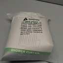 eachope Stall No Hooks Needed Linen Textured Shower Curtain with Snap-in Fabric Liner Set,Hotel Luxury Decor Shower Curtains for Bathroom,Waterproof & Washable, 60Wx74H, Cream