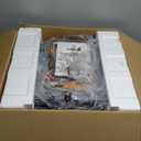 Kalorik MAXX Air Fryer Oven, 26 Quart 10-in-1 Countertop Toaster Oven & Air Fryer Combo - Fry, Bake, Roast, Rotisserie, & More, Large Glass French Doors & 9 Accessories, 1700-Watts, Stainless Steel