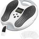 EMS Foot Massager for Neuropathy, Portable TENS and EMS Circulation Stimulator for Relief of Neuropathy, Plantar Fasciitis, FSA and HSA Approved with 4 TENS Muscle Stimulation Pads