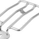 KATUR Motorcycle Luggage Rack Support Shelf Fits Rear Solo Seat 280mm (11") Silver Compatible with Harley XL Sportsters 883 XL1200 1985-2003