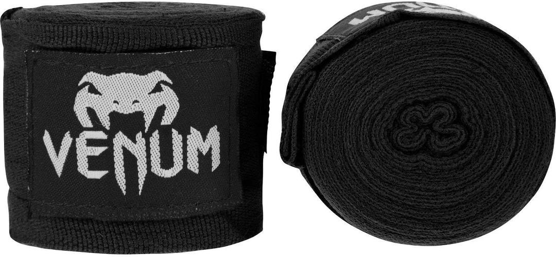 Venum Boxing Hand Wraps (2.5-Meter, Black)