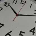 AKCISOT 18 Inch Wall Clock Large Silent Non-Ticking Wall Clocks Battery Operated - Analog Classic Clock Decorative for Living Room, Office, Home, School(Black)