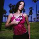Wildflower Cases - Compatible with iPhone 15 Pro Max | Protective Black Bumper, 6.5ft Drop Test Certified, Women Owned Small Business | Orange Sunset Pink Sky Aesthetic Cute Trendy |Hot Pink Aura