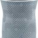 Santa Fe Single Elevated Dog Bowl Stand with Removable Stainless Steel 44oz Inner Bowl for Medium to Large Breed - Raised Dog Food or Water Station (Large, ICY Gray)