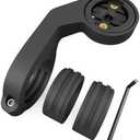 Flush Out-Front Bike Mount for Garmin Edge, Plastic Extended Cycling Handlebar GPS Computer Mount for Edge MTB/1050/1040/1030/1000,840/830/820/810/800,540/530/520/510/500,200/130/25,Explore 2,Touring