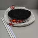 Lighted Snowman Outdoor Christmas Decorations.40-inch Height 90 LED Lights,White Theme high Translucent Mesh Cloth Material, Easy to Assemble.Suitable for Indoor and Outdoor Courtyards,Party