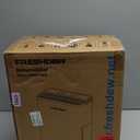 FRESHDEW Dehumidifier, 30 Pints Dehumidifiers For Home, 1500 Sq. Ft Dehumidifiers With Drain Hose, 0.52 Gallon Water Tank For Basement Bathroom Bedroom, Overflow Protection, 24H Timer (1500 Sq.Ft)