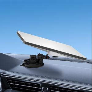 Starlink Mini Car Mount for Dashboard, Sticky Suction Base, 90 Angle-Adjustable, Starlink Mini Mounting Kit, Car Suction Cup Mount Ensures Stable Setup While Driving