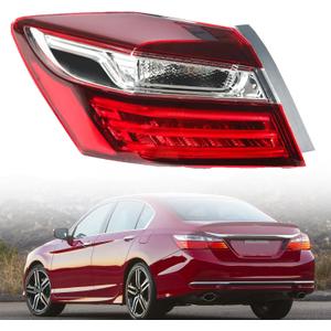 munirater 1 Pack Tail Light LH Replacement for Accord 4DR 2016 2017 Tail Lamp