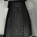 SABLUTE Wireless Keyboard and Mouse Combo, Rechargeable 4000mAh Light up Quiet Keyboard with Wrist Rest & Phone Holder, Ergonomic Silent Typing for PC/Mac/Laptop/Windows/Chrome OS (Black)