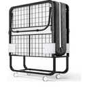 EconoHome Folding Bed, Twin Size Frame - Portable Rollaway Guest Bed - Space-Saving Foldable Design for Easy Storage