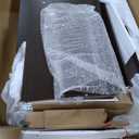 Jocoevol Modern Brown 5 Drawer Dresser for Bedroom, Simply Chest of Drawers, Wood Storage Dresser with Deep Drawers for Living Room Hallway Entryway, Brown