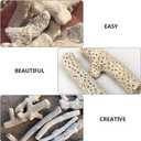 Totority Fish Tank Filtration Material Natural Coral Stone Bottom Gravel 1.77Lb Aquarium Decorative Stones for Aquatic Purification and Landscape