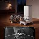 Automatic Cat Feeder with Camera - 7L/29 Cups Auto Dog Feeder with Large Food Tray & 1080P Night Vision, Elevated Bowl, 2-Way Audio, 10s Voice Recording, 5G WiFi Timed Cat Food Dispenser, 1-15 Meals
