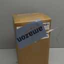 Citylife 1.3 QT 10 Pack Small Storage Bins Plastic Storage Container Stackable Box with Lids for Organizing, Clear White