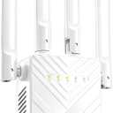 2026 WiFi Extender Signal Booster for Home, 8X Faster Long Range Internet Repeater, Covers Up to 15,888 Sq. Ft, Wireless Router Amplifier with Ethernet Port, Supports 99% Devices, 1-Tap Setup