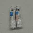 SAMSUNG Genuine Filters for Refrigerator Water and Ice, Carbon Block Filtration for Clean, Clear Drinking Water, DA29-00020B-2P, 2 Pack